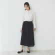 インデックス(index)のサイドプリーツフレアパンツ【洗濯機洗い可】3
