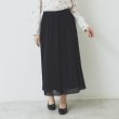 インデックス(index)のサイドプリーツフレアパンツ【洗濯機洗い可】13