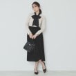 インデックス(index)のスカーフ付きハイネックリブニット【洗濯機洗い可】5