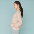 インデックス(index)のチュールレイヤードリボントップス【洗濯機洗い可】14