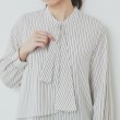 インデックス(index)の《美人百花掲載》アシンメトリーボウタイブラウス【洗濯機洗い可/防シワ】20