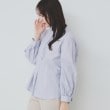 インデックス(index)の《6color》ラメラインバンドカラーシャツ【洗濯機洗い可/イージーアイロン/防シワ】33
