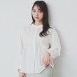 インデックス(index)の《6color》ラメラインバンドカラーシャツ【洗濯機洗い可/イージーアイロン/防シワ】15