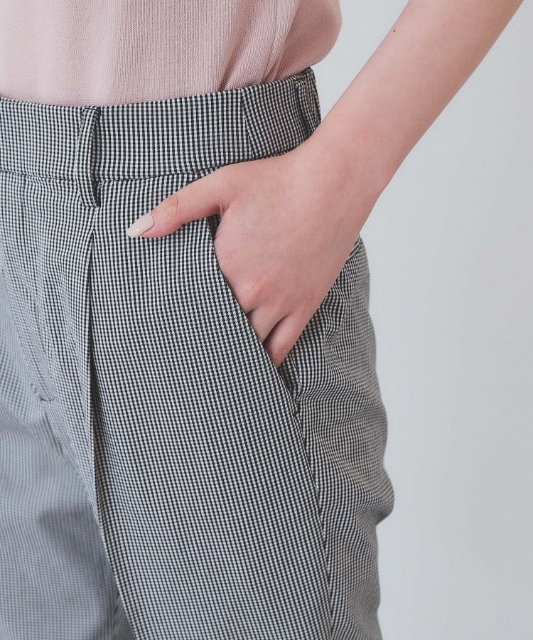 インデックス(index)の《6色展開/XS-LLサイズ》コンパクトストレッチテーパードパンツ【洗濯機洗い可/吸水速乾/透け防止/イージーアイロン】31