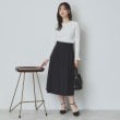 インデックス(index)のゴールドモチーフ付きケーブルニット【洗濯機洗い可】2