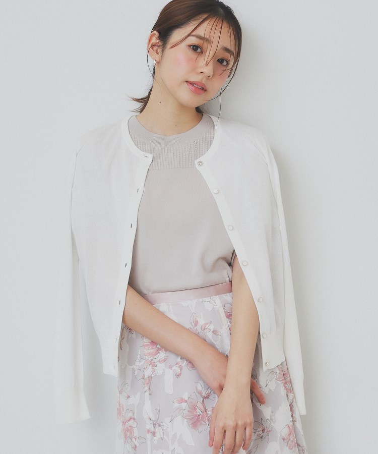 7color/XS-LLsize》ビジューボタンニットカーディガン【洗濯機 7color/XS-LLsize》ビジューボタンニットカーディガン【洗濯機