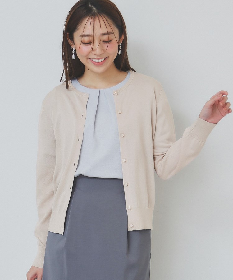 7color/XS-LLsize》ビジューボタンニットカーディガン【洗濯機 7color/XS-LLsize》ビジューボタンニットカーディガン【洗濯機