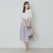 インデックス(index)のシアーバルーンスリーブトップス【洗濯機洗い可/接触冷感】2