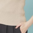 インデックス(index)の《ツインセット》アシメチュールキャミ×ラメリブニット【洗濯機洗い可】26