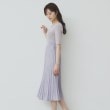 インデックス(index)の《ツインセット》カーディガン×バイカラーニットワンピース【洗濯機洗い可/抗ピル】27
