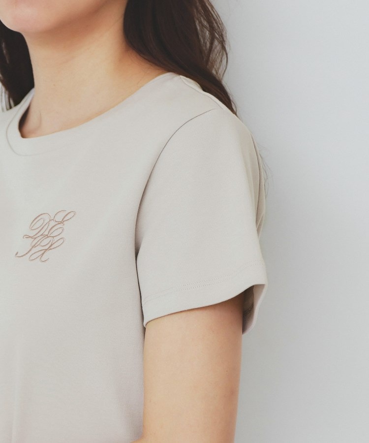 インデックス(index)のエンブレム刺繍Tシャツ【UV/接触冷感/洗濯機洗い可】17