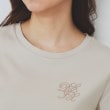インデックス(index)のエンブレム刺繍Tシャツ【UV/接触冷感/洗濯機洗い可】16