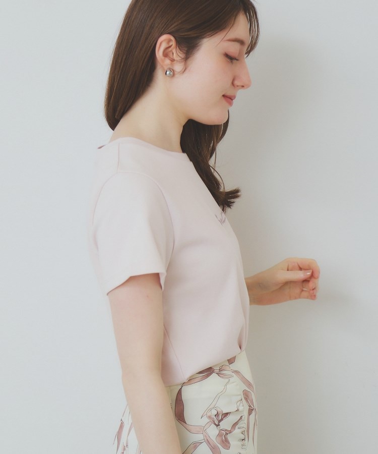 インデックス(index)のワンポイントロゴ刺繍Tシャツ【UV/接触冷感/洗濯機洗い可】13