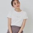 インデックス(index)のワンポイントロゴ刺繍Tシャツ【UV/接触冷感/洗濯機洗い可】1
