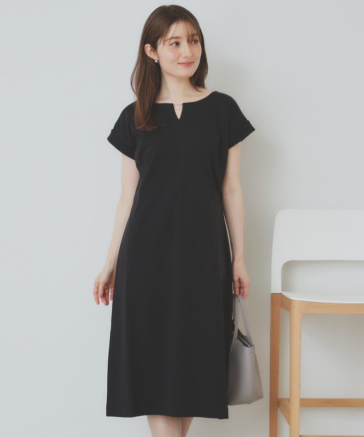 5color/XS-3Lsize》Iラインシルエットワンピース【UV/接触冷感 5color/XS-3Lsize》Iラインシルエットワンピース【UV/接触冷感