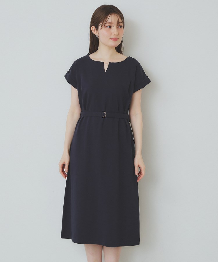 5color/XS-3Lsize》Iラインシルエットワンピース【UV/接触冷感 5color/XS-3Lsize》Iラインシルエットワンピース【UV/接触冷感