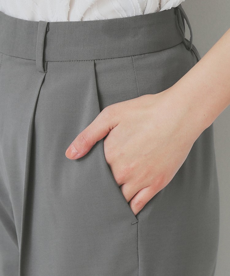 インデックス(index)のストレッチテーパードパンツ/セットアップ対応【洗濯機洗い可/抗ピル/接触冷感】18