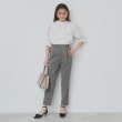 インデックス(index)のストレッチテーパードパンツ/セットアップ対応【洗濯機洗い可/抗ピル/接触冷感】10