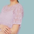 インデックス(index)のチュールフリンジシアートップス【洗える】17