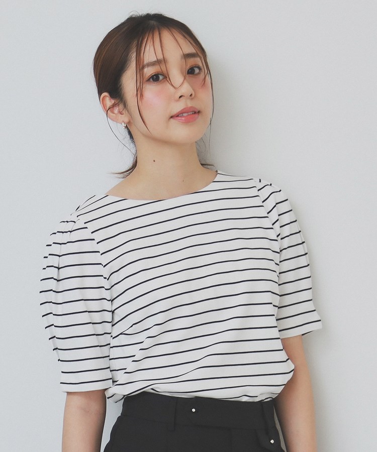 インデックス(index)の《10色展開/XS-LLサイズ》コットンスムースタックスリーブトップス【UV/接触冷感/洗濯機洗い可】21