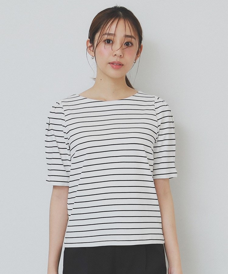 インデックス(index)の《10色展開/XS-LLサイズ》コットンスムースタックスリーブトップス【UV/接触冷感/洗濯機洗い可】41