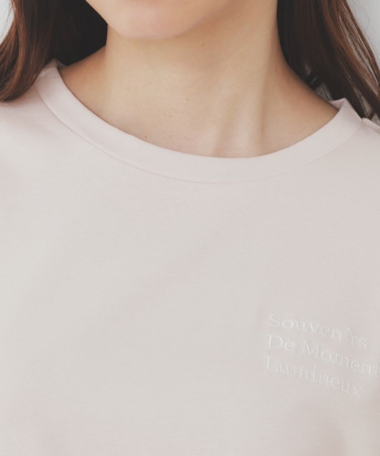 インデックス(index)のロゴ刺繍Tシャツ【UV/接触冷感/洗濯機洗い可】20