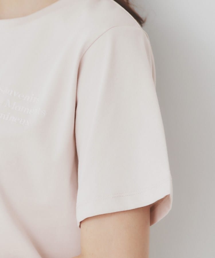 インデックス(index)のロゴ刺繍Tシャツ【UV/接触冷感/洗濯機洗い可】21
