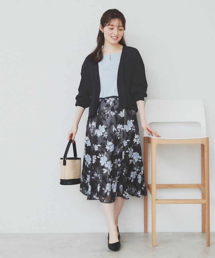 インデックス(index)の《6色展開》リラクシーショートカーディガン【洗濯機洗い可/接触冷感/抗ピル】22