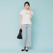 インデックス(index)のビジュー付きロゴTシャツ【接触冷感/UVケア/吸水速乾/汗ジミ防止/洗濯機洗い可】4