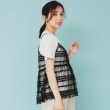 インデックス(index)の《ツインセット》ロゴT×チュールキャミ【UVケア/接触冷感/洗濯機洗い可】7