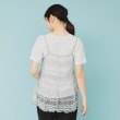 インデックス(index)の《ツインセット》ロゴT×チュールキャミ【UVケア/接触冷感/洗濯機洗い可】21