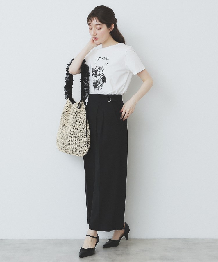 インデックス(index)のねこプリントTシャツ【洗濯機洗い可】3