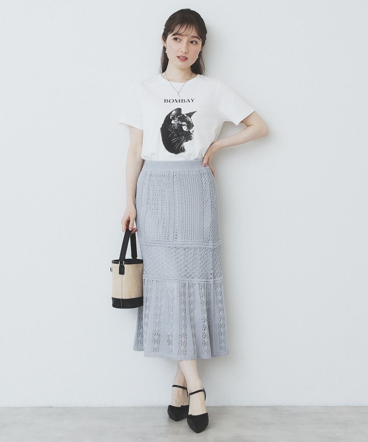 インデックス(index)のねこプリントTシャツ【洗濯機洗い可】7