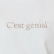 インデックス(index)のパール調刺繍ロゴTシャツ【汗ジミ防止/吸水速乾/接触冷感/UVケア/洗濯機洗い可】6