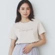 インデックス(index)のパール調刺繍ロゴTシャツ【汗ジミ防止/吸水速乾/接触冷感/UVケア/洗濯機洗い可】11
