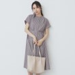 インデックス(index)の《XS-LLサイズ》マルチストライプシャツワンピース【洗濯機洗い可/イージーアイロン/防シワ】18