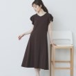インデックス(index)の《5色展開/S-LLサイズ》シルケットVネックフレアワンピース【接触冷感/UVケア/洗濯機洗い可】1