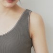 インデックス(index)の前後2wayサテンパイピングリブタンク【洗濯機洗い可】23