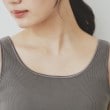 インデックス(index)の前後2wayサテンパイピングリブタンク【洗濯機洗い可】27