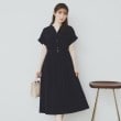 インデックス(index)の《6色展開/XS-LLサイズ》ダブルポケットスキッパーシャツワンピース【洗濯機洗い可/抗ピル/吸水速乾/防シワ】45