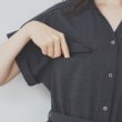 インデックス(index)の《6色展開/XS-LLサイズ》ダブルポケットスキッパーシャツワンピース【洗濯機洗い可/抗ピル/吸水速乾/防シワ】81