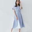 インデックス(index)の《6色展開/XS-LLサイズ》ダブルポケットスキッパーシャツワンピース【洗濯機洗い可/抗ピル/吸水速乾/防シワ】32
