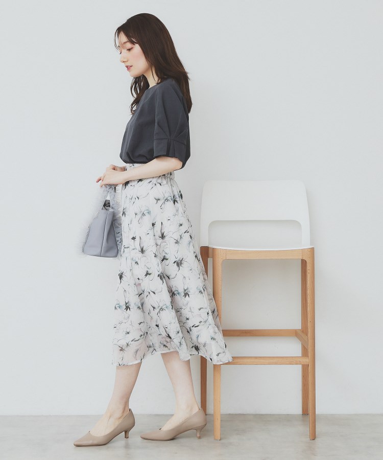 6color/XS-LLsize》タックパフスリーブブラウス【洗濯機洗い可 6color/XS-LLsize》タックパフスリーブブラウス【洗濯機洗い可