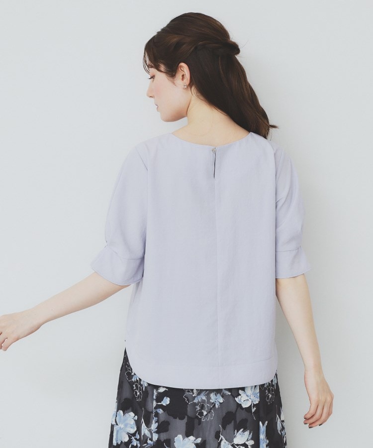 6color/XS-LLsize》タックパフスリーブブラウス【洗濯機洗い可 6color/XS-LLsize》タックパフスリーブブラウス【洗濯機洗い可