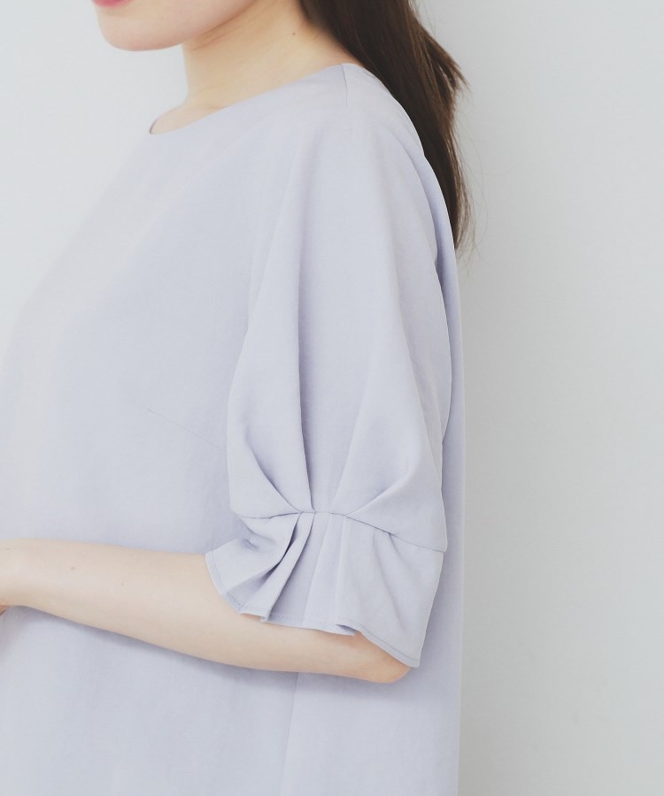 6color/XS-LLsize》タックパフスリーブブラウス【洗濯機洗い可 6color/XS-LLsize》タックパフスリーブブラウス【洗濯機洗い可