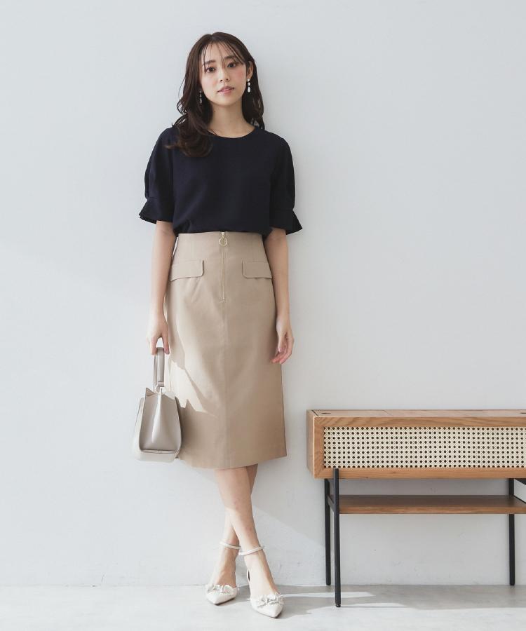6color/XS-LLsize》タックパフスリーブブラウス【洗濯機洗い可 6color/XS-LLsize》タックパフスリーブブラウス【洗濯機洗い可