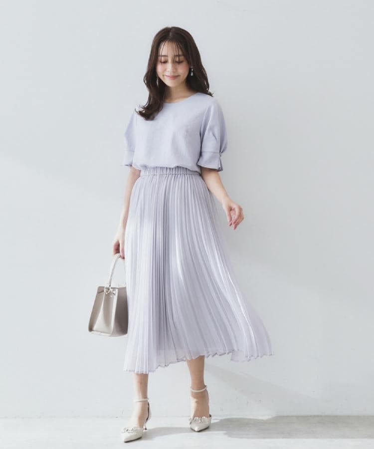 6color/XS-LLsize》タックパフスリーブブラウス【洗濯機洗い可 6color/XS-LLsize》タックパフスリーブブラウス【洗濯機洗い可