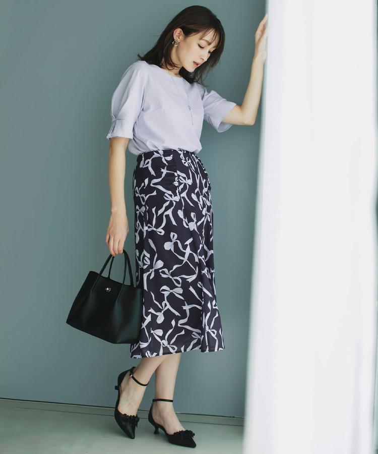 6color/XS-LLsize》タックパフスリーブブラウス【洗濯機洗い可 6color/XS-LLsize》タックパフスリーブブラウス【洗濯機洗い可