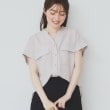 インデックス(index)のダブルポケットスキッパーブラウス【洗濯機洗い可/イージーアイロン】33