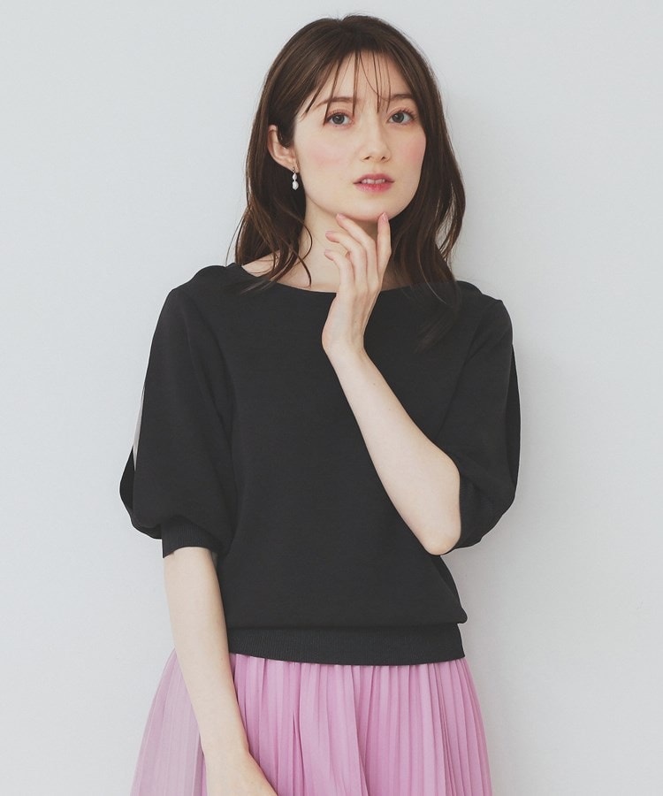 6color/XS-LLsize》ドライタッチ デザインスリーブニット【洗濯 6color/XS-LLsize》ドライタッチ デザインスリーブニット【洗濯